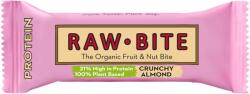 RAWBITE Baton proteic din fructe si nuci, cu migdale crocante, fara gluten bio 45g