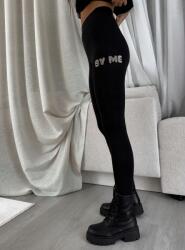 By Me Leggins By Me Wow M fekete prémium
