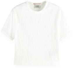 Scotch & Soda T-Shirt Baby Rib U9A01222T 100 white (U9A01222T-100)