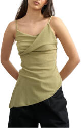 TOPSHOP Top Tsclara Crinkle Cami Top Jrs 31001755 18-0527 TCX olive branch
