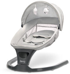 Lorelli Електрически шезлонг-люлка Lorelli Premium - Siena, Light Grey (10090110001)