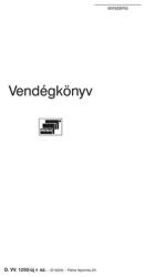  D. VV. 1250/UJ 140x200mm Формуляр "Книга за гости" от 48 страници (D.VV.1250/UJ)