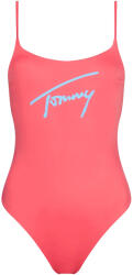 Tommy Hilfiger Costum de baie intreg, Tommy Jeans, Roz, Logo (UW0UW04093-TJN-M) Costum de baie dama