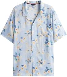 Tommy Hilfiger Camasa Barbati, Tommy Hilfiger, Imprimeu Floral, Albastru Deschis, Regular Fit (UM0UM03227-0K6-L)