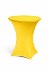 Ambitent Stretch huzat bisztróasztalhoz Ø 80 cm - rugalmas terítő (több színben) szín sárga (MB653/585_756)