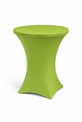  Stretch huzat bisztróasztalhoz Ø80 cm, magasság 110 cm - több színben szín világos zöld (MB653/585_758)