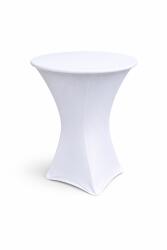 Ambitent Stretch huzat bisztróasztalhoz Ø 80 cm - rugalmas terítő (több színben) szín fehér (MB653/585_753)