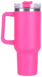 eCarla Hordozható termo bögre 1000ml pink