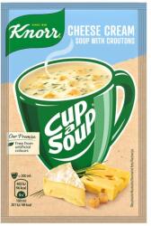 Unilever Magyarország Kft Knorr Cup a Soup instant sajtkrémleves zsemlekockával 22g