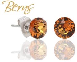 Rayawadi Kft Berns fülbevaló Xirius 6mm light amber