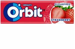 Wrigley Hungária Kft Orbit Strawberry eperízű rágógumi 14 g