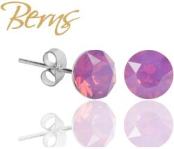 Rayawadi Kft Berns fülbevaló Xirius 6mm cyclamen opal