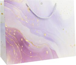 Ceekie Technology Co. , Ltd Fekvő dísztasak, ajándéktáska masnival, lila, 33 x 12 x 26 cm