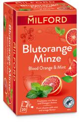 Milford gyümölcstea vérnarancs-menta ízű (20 filter)