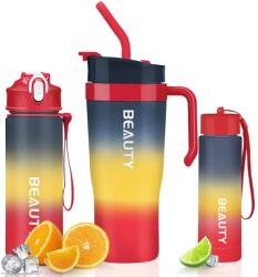 eCarla Ombre vizes palack 3in1 fekete