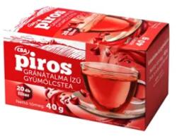 Herbária CBA piros gyümölcstea gránátalma ízű (20 filter)