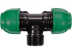 TOYA Conector țeavă PP GZ 32mm x 1-1/4" x 32mm (88908)