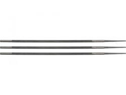 FLO Set pile pentru ascuțit lanț drujbă 4, 8 mm, 3 buc (79863) Pila