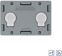 LIVOLO Modul intrerupator dublu cap scara / cruce wireless cu touch Livolo, standard Italian SmartElectro IntelligentHouse (C9-VL-FC2SR-3G)