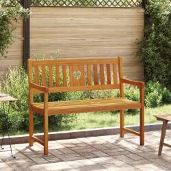 vidaXL Banca de exterior natural 110 x 55, 5 x 90 cm GartenMobel Dekor (42028089)
