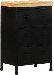 vidaXL Servanta, 47x35x76 cm, lemn de mango nefinisat GartenMobel Dekor (323576) Comoda