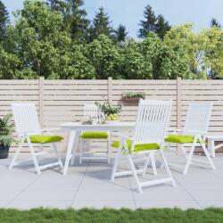 vidaXL Perne de scaun, 4 buc. , verde aprins, 40x40x7 cm, textil oxford GartenMobel Dekor (361484)