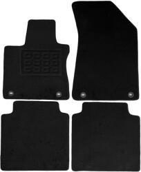 RapidAuto Set covorase auto din mocheta pentru MG HS 2 Liftback 2024-, negre, 4 piese (840890BLACK)