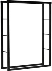 TOYA Suport pentru lemne de foc 100x25x100cm (33317)