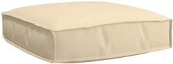 vidaXL Perna Bej 60 x 60 x 12 cm Material Oxford GartenMobel Dekor (42001491)