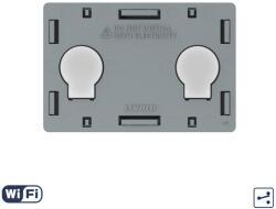 LIVOLO Modul Intrerupator Dublu Cap Scara / Cruce Wi-Fi cu Touch LIVOLO, standard italian - Serie Noua SmartElectro IntelligentHouse (C9-VL-FC2SNY-3G)