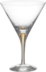 Orrefors Pahare de martini Intermezzo 250 ml, aurii, 2 buc (6577555) Pahar