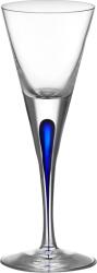 Orrefors Pahar de lichior Intermezzo 60 ml, albastru (6257405) Pahar