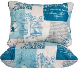 Somnart Set 2 perne Somnart din microfibra albastra, 50x70 cm, moi (3684)
