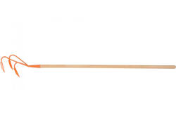 TOYA Cultivator plat cu mâner din lemn 142 cm (35701) Sapa de gradina