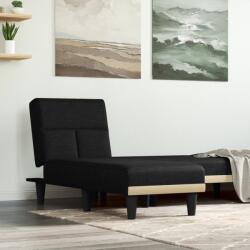vidaXL Sezlong, negru, material textil GartenMobel Dekor (352815)