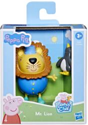 Hasbro Figurina Peppa Pig Mr. Lion 7 cm articulata cu pinguin, Hasbro (F2179_F4390) Figurina