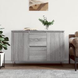 vidaXL Servanta, gri sonoma, 104x35x70 cm, lemn prelucrat GartenMobel Dekor (827210) Comoda