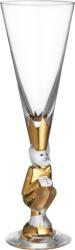 Orrefors Cupă pentru șampanie The Sparkling Devil 190 ml aurie (6267946) Pahar