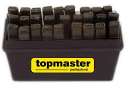 Topmaster Professional Set poansoane litere, crom 1, 5mm-12, 5mm 27pcs TMP HardWork ToolsRange (499991) Dalta
