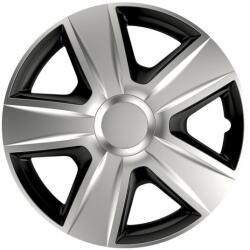 Automax Set 4 capace roti 14 inch Esprit DC, negru argintiu, ABS rezistent (V7732)