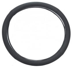  Husa volan din piele perforata, marime L (39-41 cm), negru - Cod A123 (160721-14)
