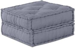 vidaXL Canapea puf modulara 2 locuri, convertibila, gri, textil GartenMobel Dekor (3315095)