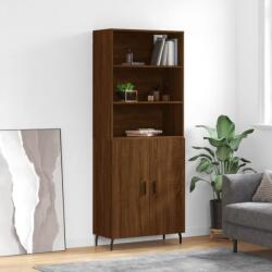 vidaXL Dulap înalt, stejar maro, 69, 5x34x180 cm, lemn compozit GartenMobel Dekor (3189276) Comoda
