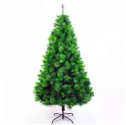  Brad artificial verde 150 cm, cu ramuri bogate, pentru interior si exterior (AT1CT-SH1A-DRST-BR150VD)
