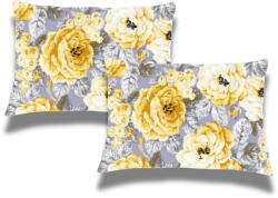 Somnart Set 2 perne matlasate Belina 50x70 cm, microfibra imprimata Luxury Petals (10093196)