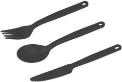 Sea to Summit Set tacamuri camping Sea To Summit Charcoal, 3 piese cu carabina (ACUTLCH) Tacam