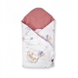 Klups Patura de infasat pentru bebelusi Klups Dream World 75x75 cm, bumbac (00086544)