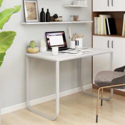 vidaXL Birou de computer, alb, 110x60x73 cm, lemn prelucrat GartenMobel Dekor (30201)