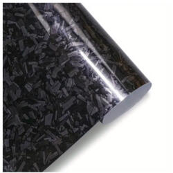  Folie auto autocolanta Pet Premium carbon forjat lucios 1.52 m x 1 m, anti-bule (170825-1)