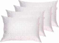 Somnart Set 4 perne matlasate Somnart 50x70 cm, microfibra cu fibre de carbon (2940)
